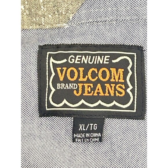 Genuine Volcom Brand Jeans Mens XL Marls LS Shirt Long Sleeve‎ Button Up Top - Picture 5 of 9